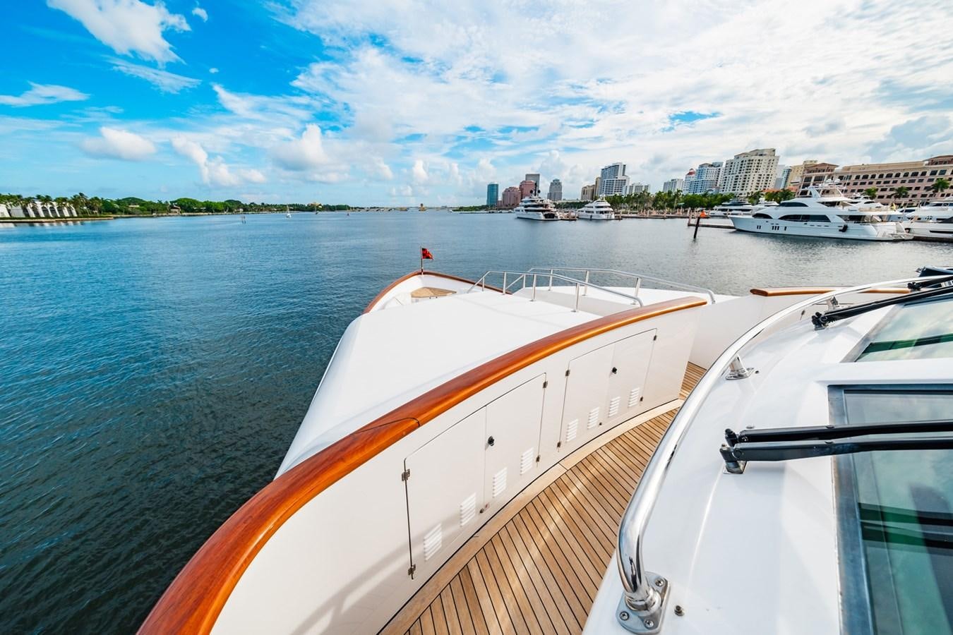 a boat on the water aboard IMPETUOUS Yacht for Sale