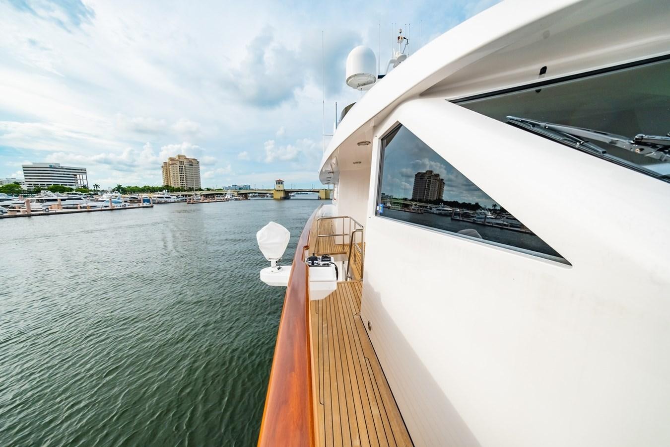a boat on the water aboard IMPETUOUS Yacht for Sale