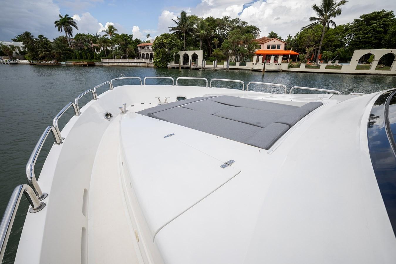a boat on the water aboard OCEAN 1 Yacht for Sale