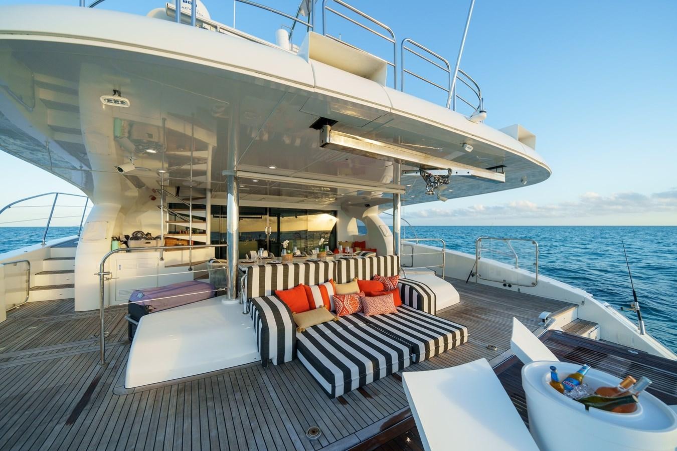 a boat on the water aboard ROYAL RITA Yacht for Sale