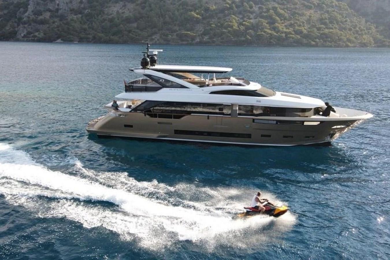 a boat on the water aboard REKOMA Yacht for Sale