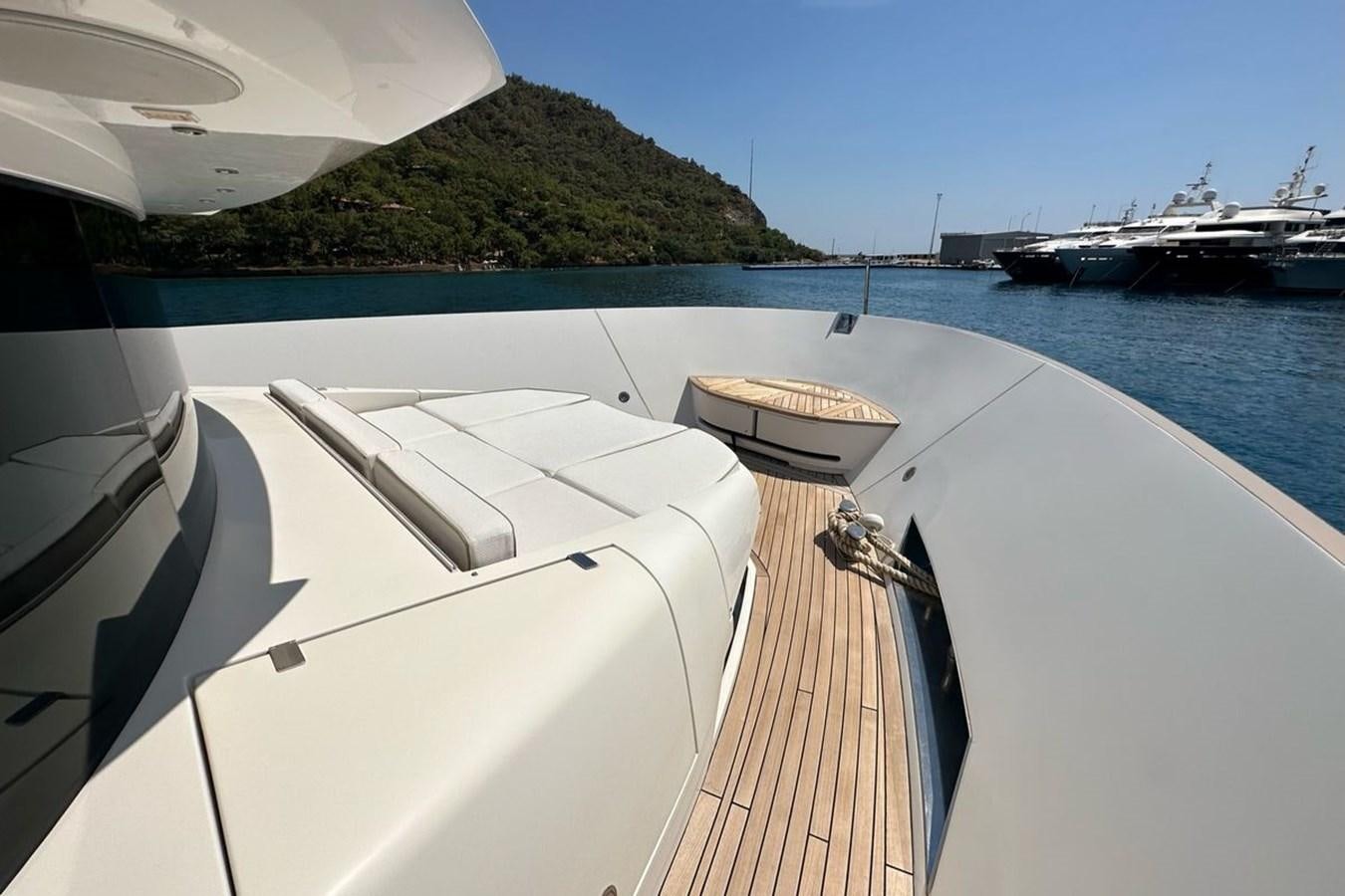 a boat on the water aboard REKOMA Yacht for Sale