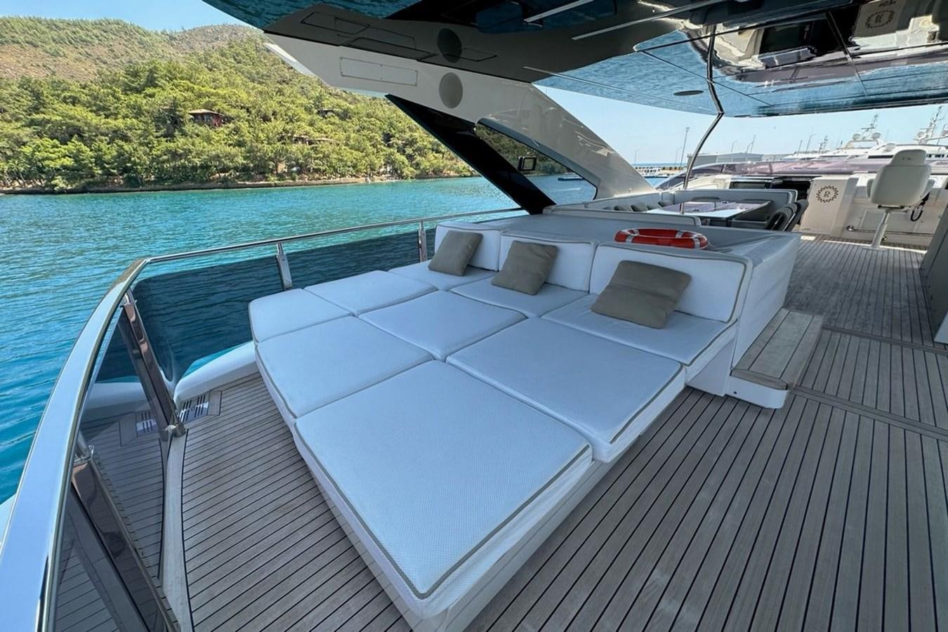 a boat on the water aboard REKOMA Yacht for Sale