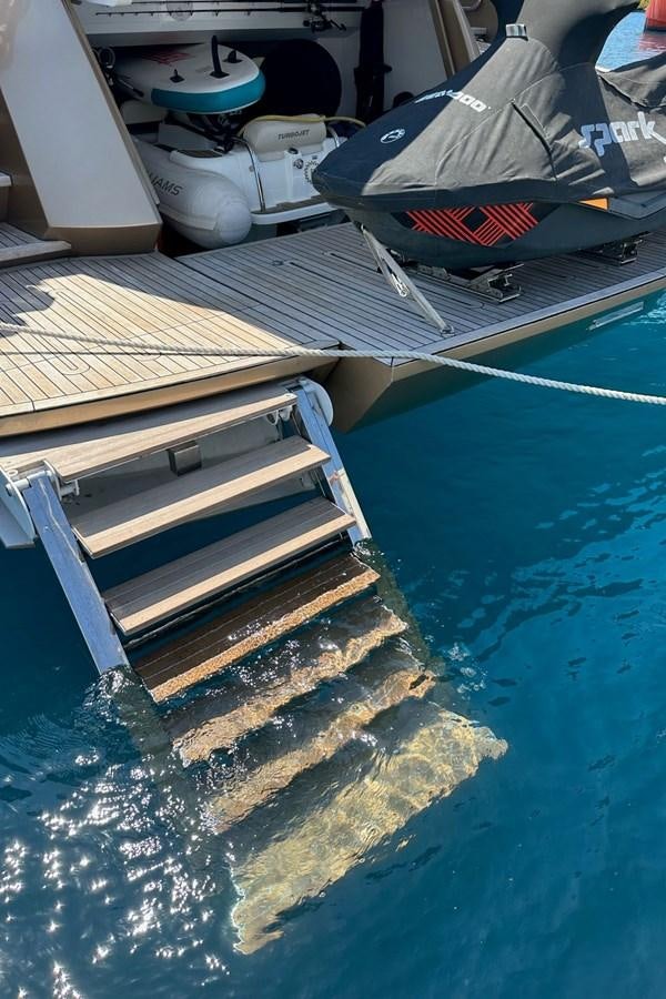 a boat on the water aboard REKOMA Yacht for Sale