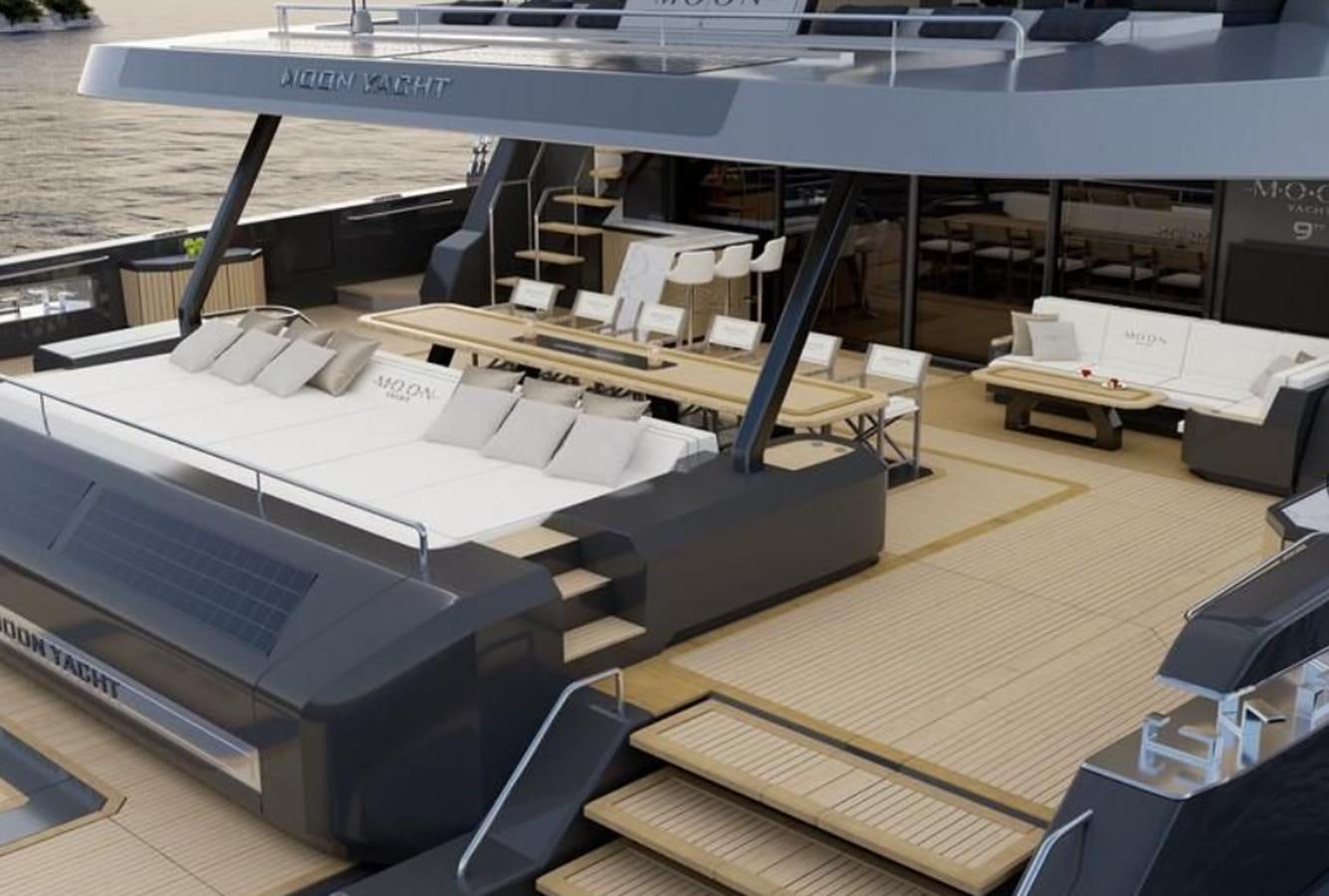 a large machine with many machines aboard 2025 MOON 90 Yacht for Sale