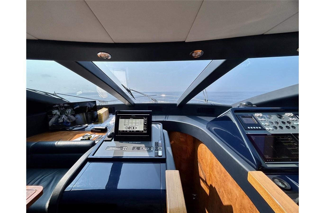 inside of a vehicle aboard 888 Yacht for Sale