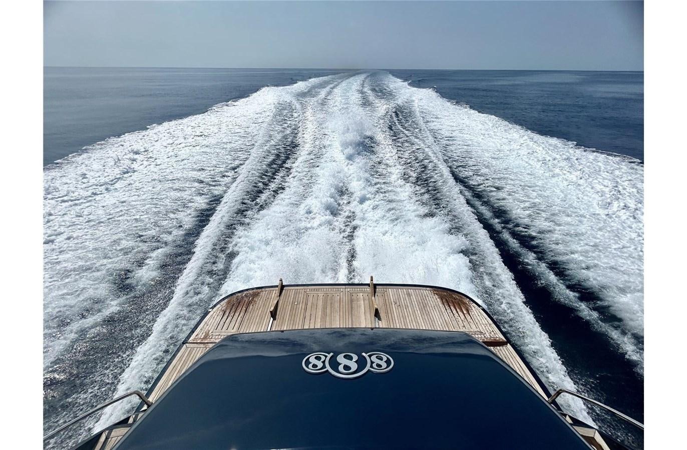 a boat on the water aboard 888 Yacht for Sale