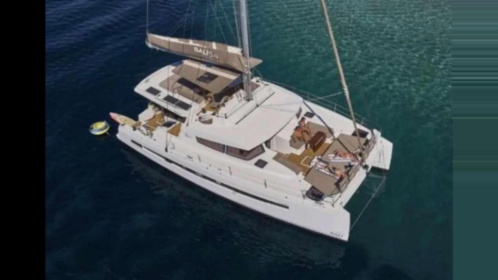 a boat on the water aboard GALAXSEA Yacht for Sale