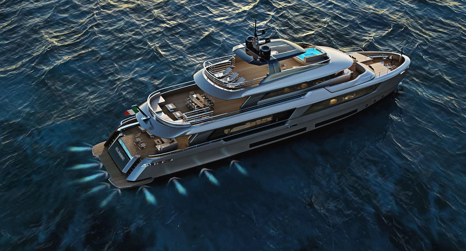 a boat in the water aboard CLASSIC 37 Yacht for Sale