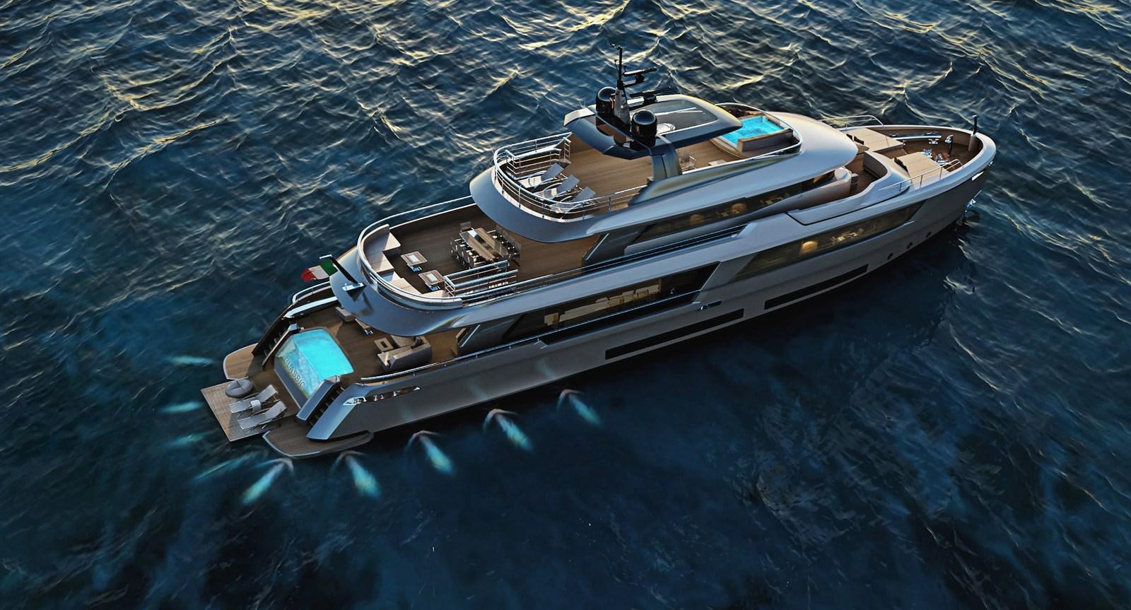 a boat in the water aboard CLASSIC 37 Yacht for Sale