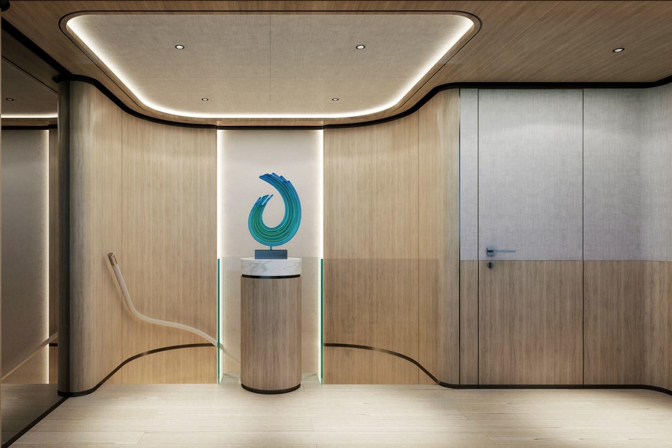 a speaker in a room aboard CLASSIC 35 HULL # 2 Yacht for Sale