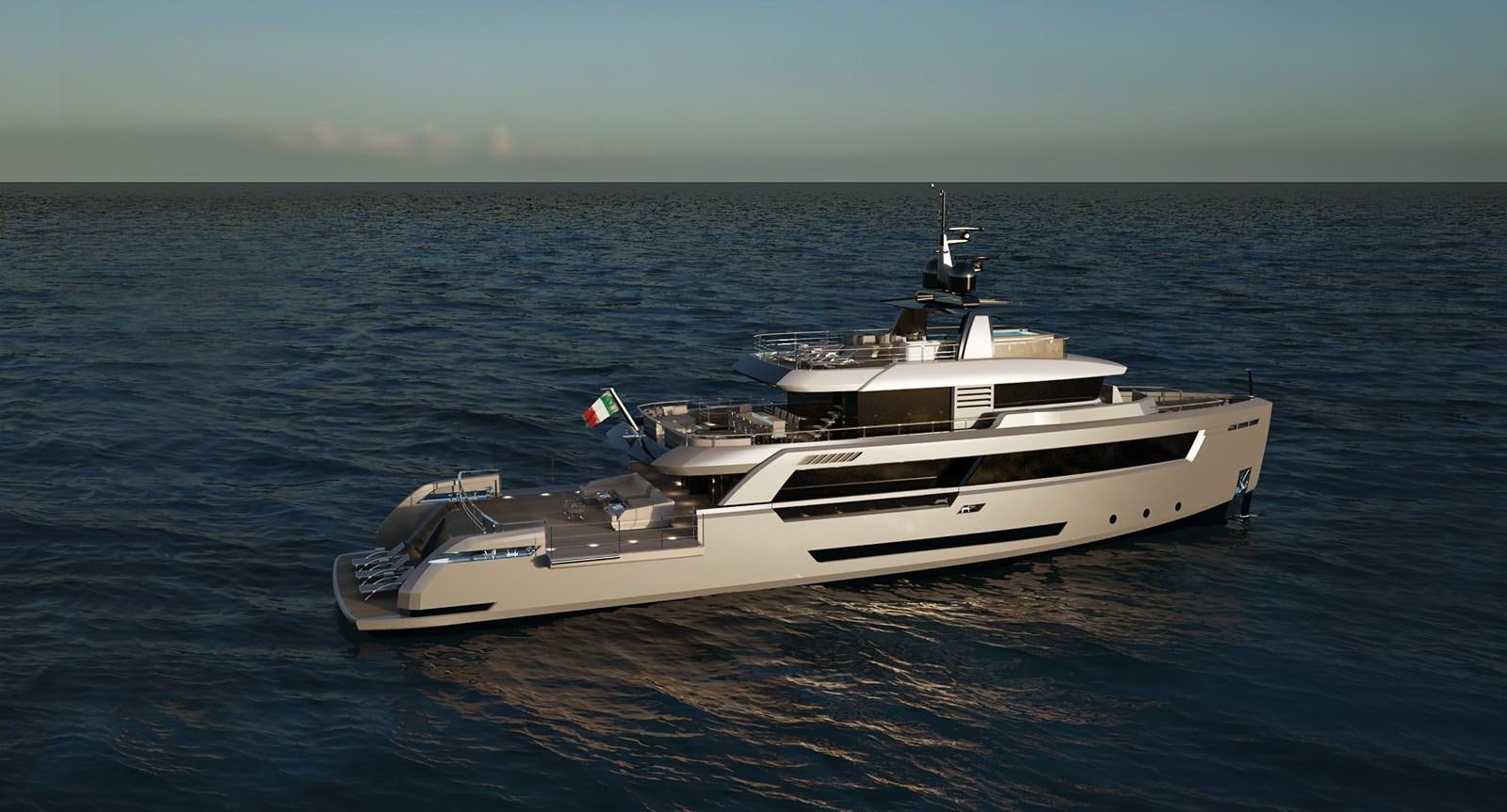 a boat in the water aboard LEVANTE 33 Yacht for Sale