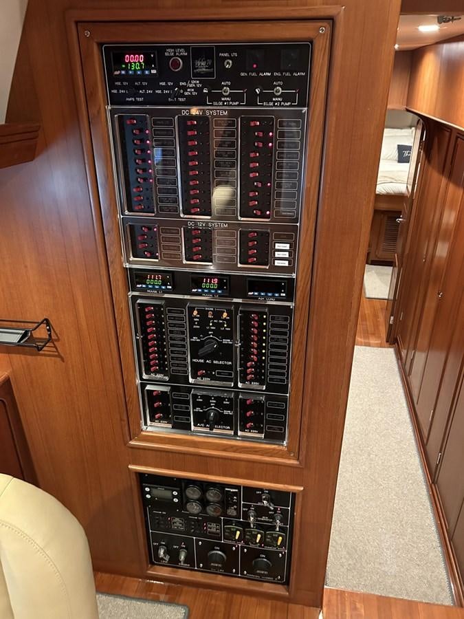 a computer tower with a keyboard aboard TRIUMPH Yacht for Sale