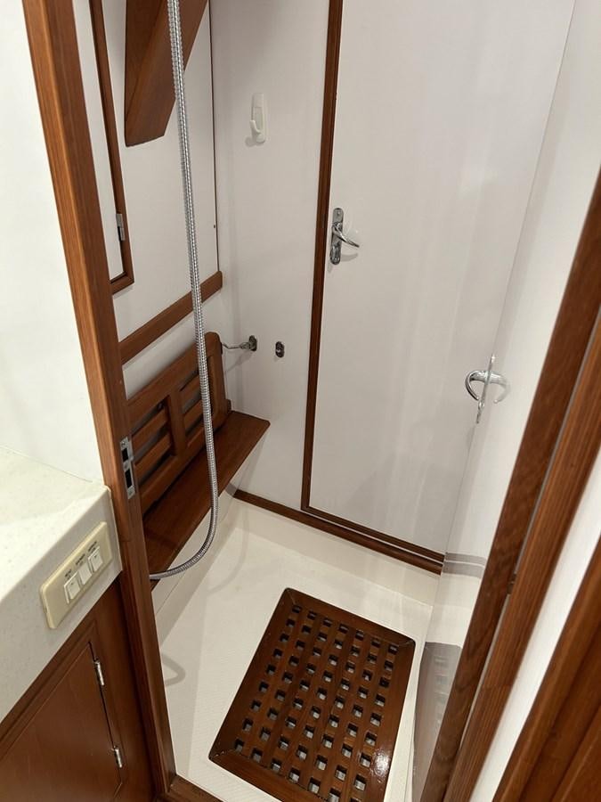 a door with a ladder aboard TRIUMPH Yacht for Sale