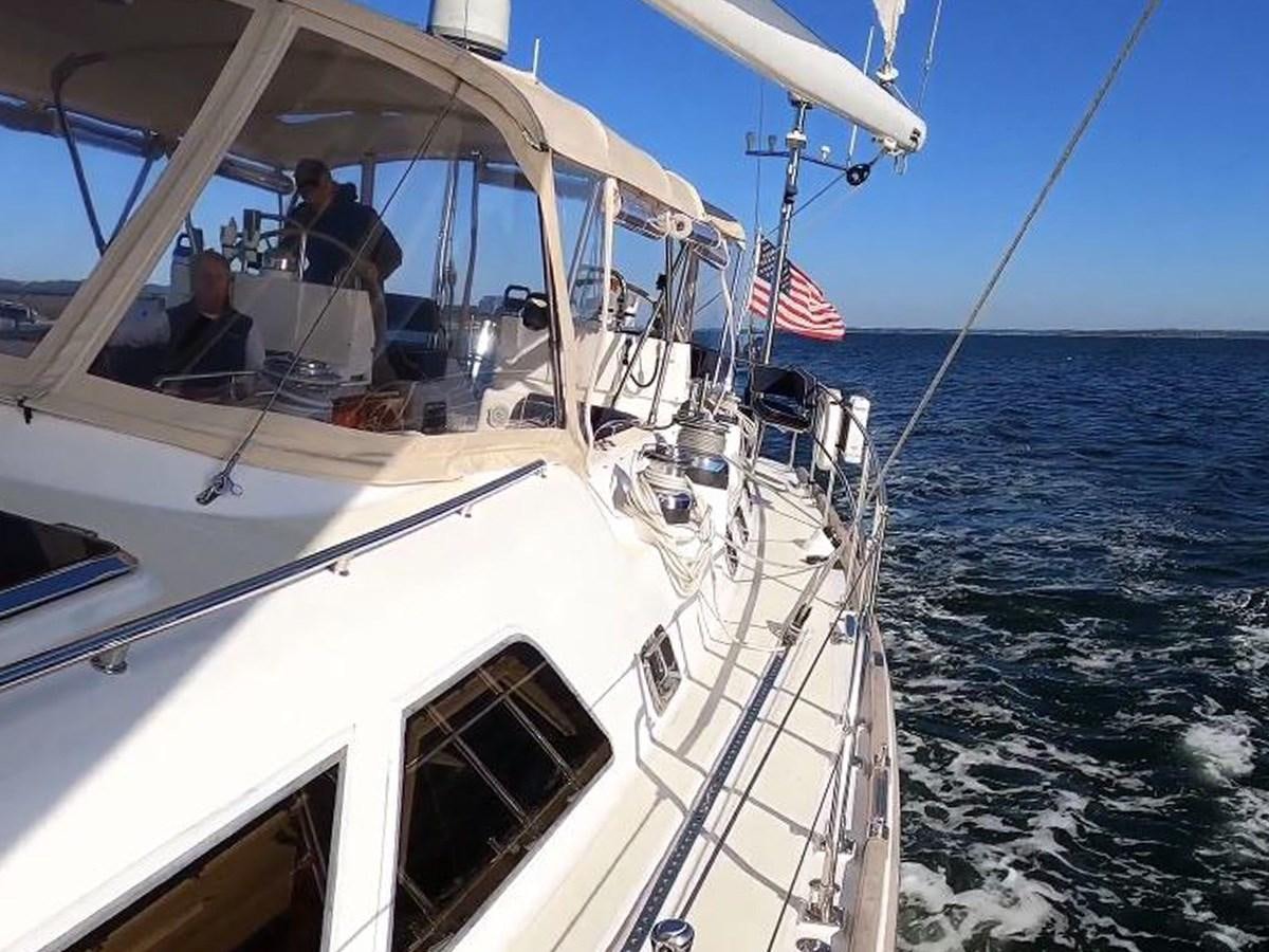 a boat with people on it aboard TRIUMPH Yacht for Sale