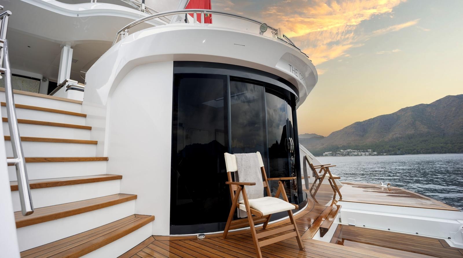 a boat on a body of water aboard M 47 Yacht for Sale