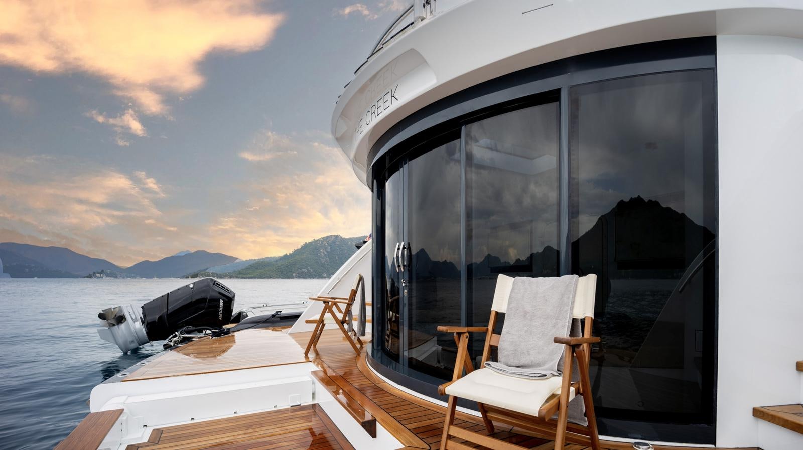 a boat on the water aboard M 47 Yacht for Sale