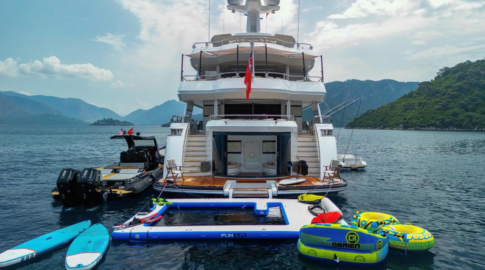 a boat on the water aboard M 47 Yacht for Sale