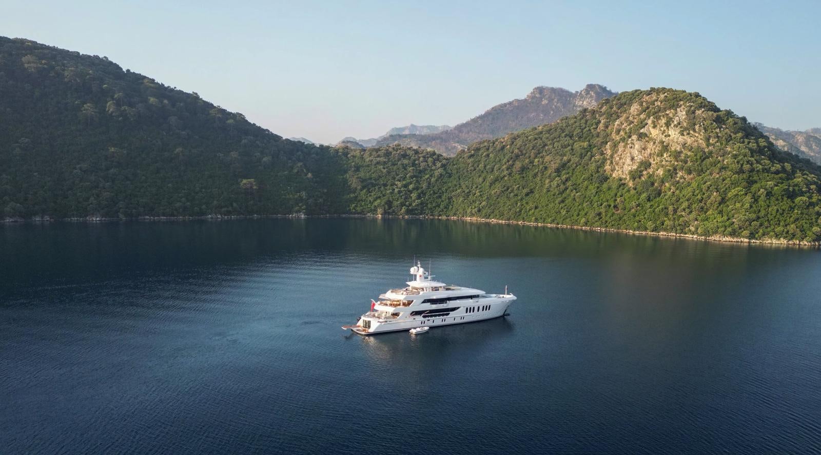 a boat on the water aboard M 47 Yacht for Sale