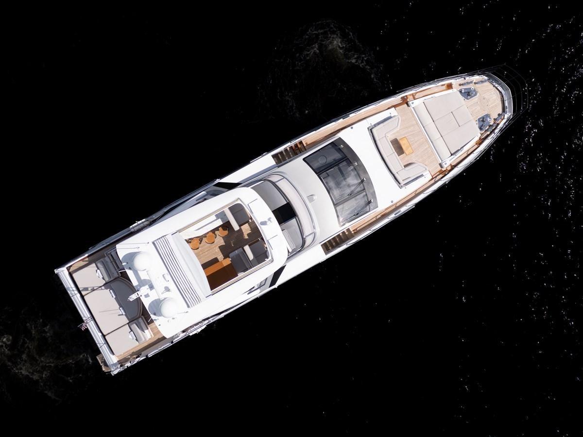 a space ship in outer space aboard DAYBREAK Yacht for Sale