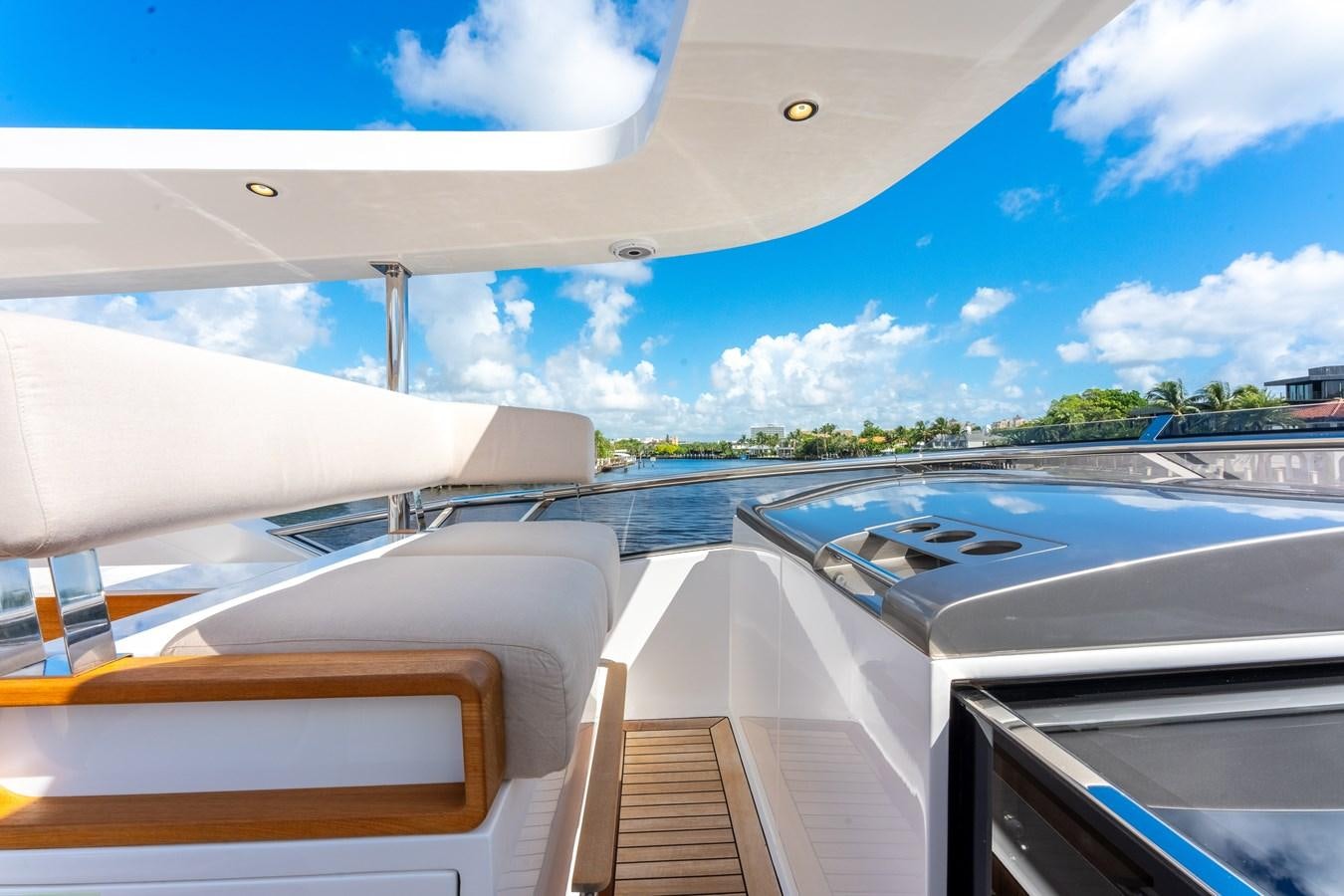 the inside of a boat aboard DAYBREAK Yacht for Sale