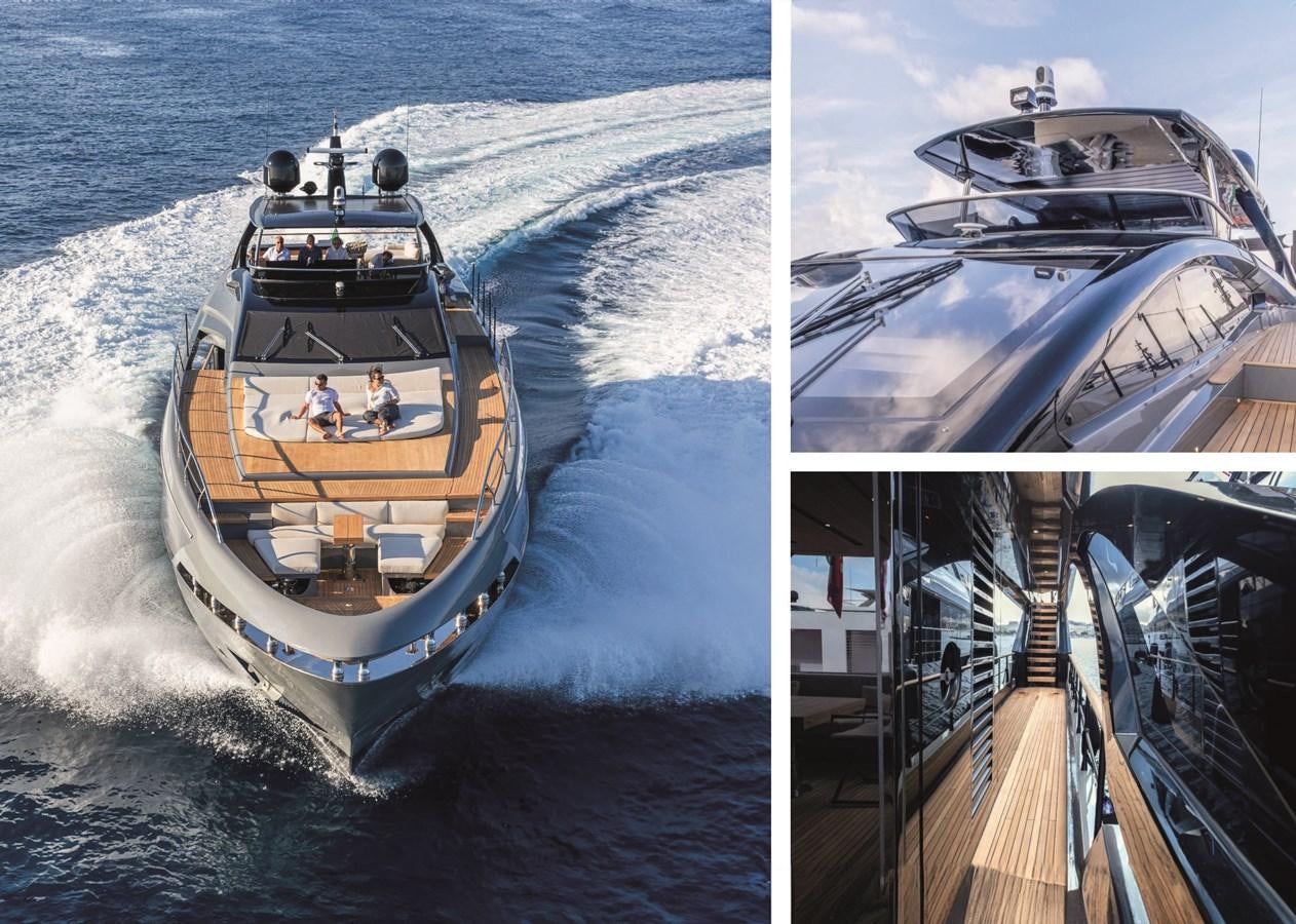 a group of ships on the water aboard NADA Yacht for Sale