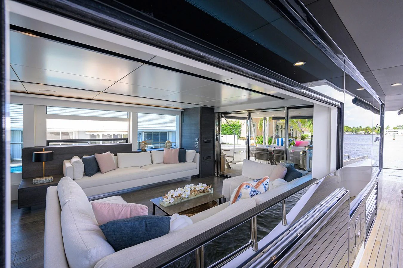 inside of a boat aboard C3 Yacht for Sale