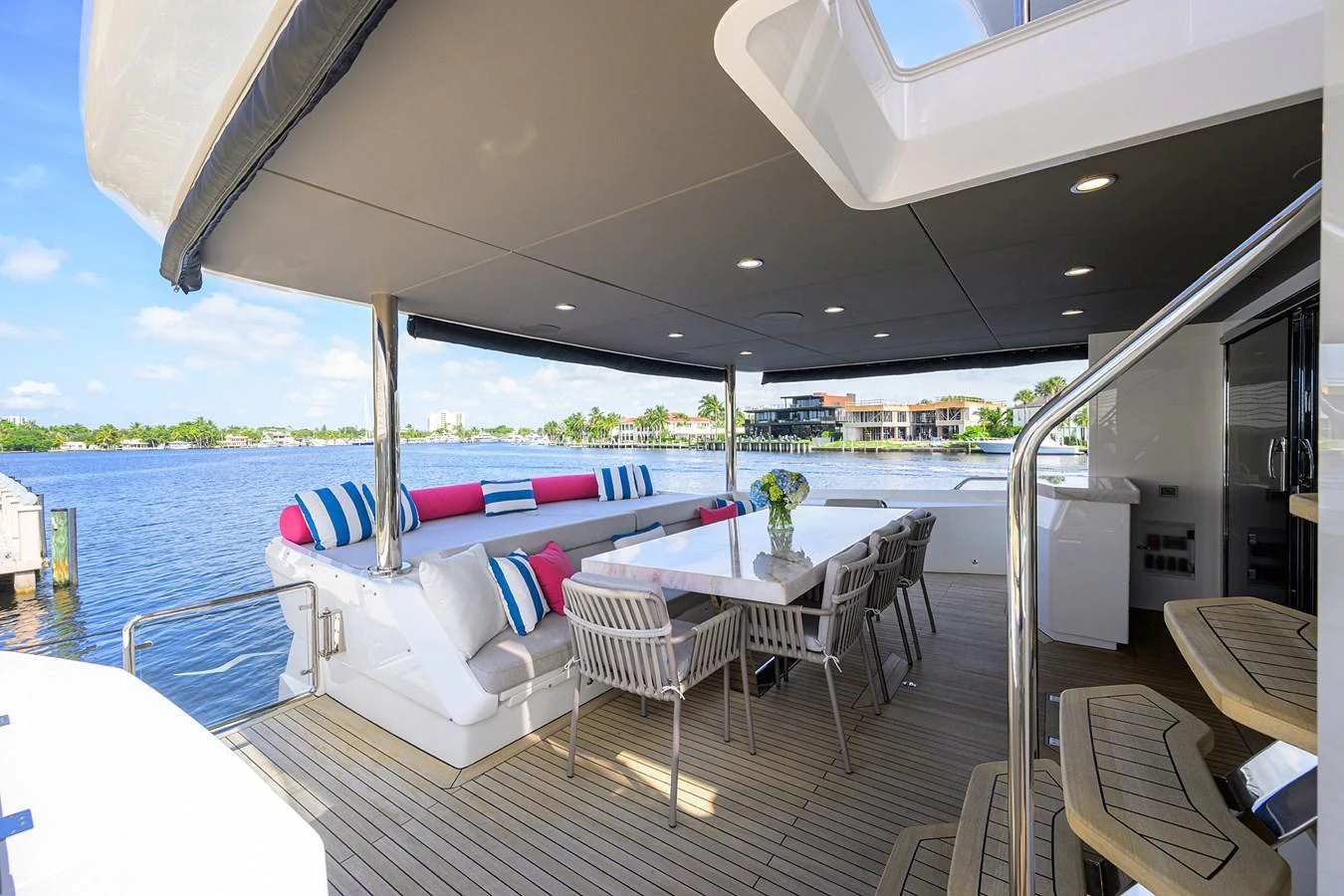 a boat on the water aboard C3 Yacht for Sale