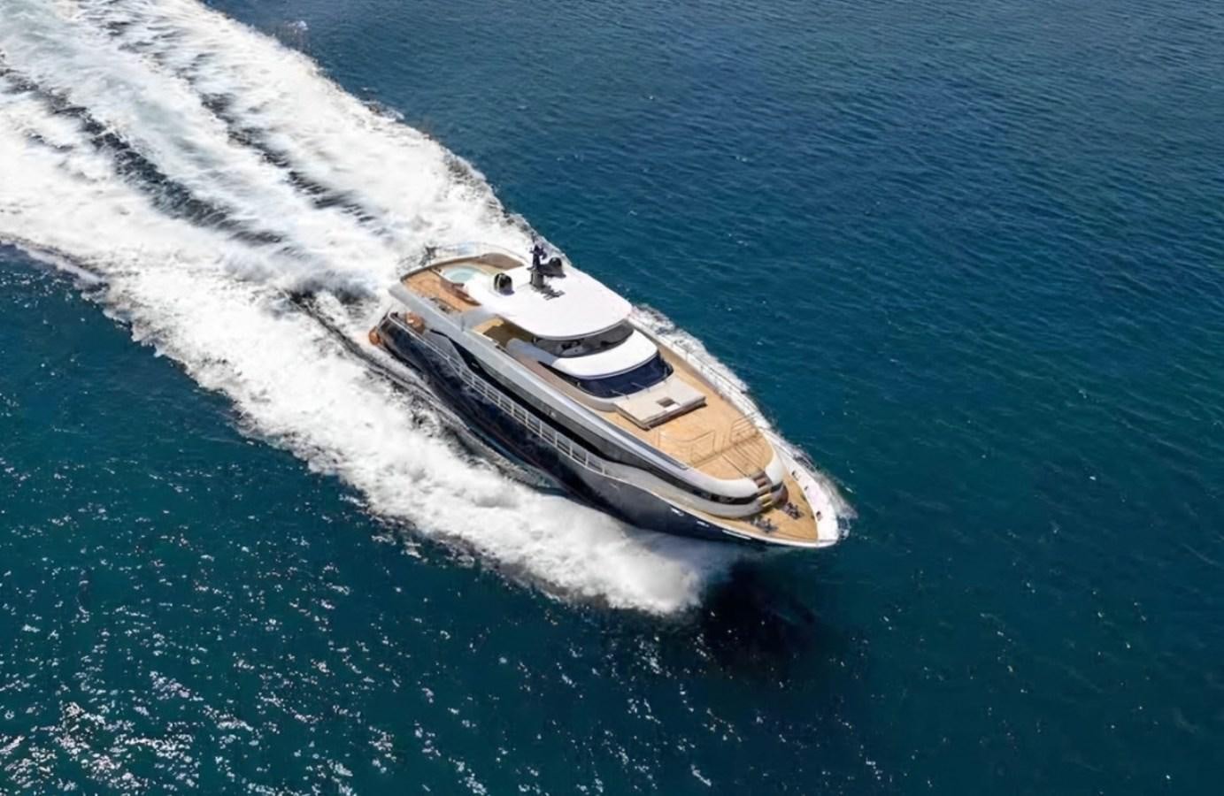 a boat on the water aboard EDEN Yacht for Sale