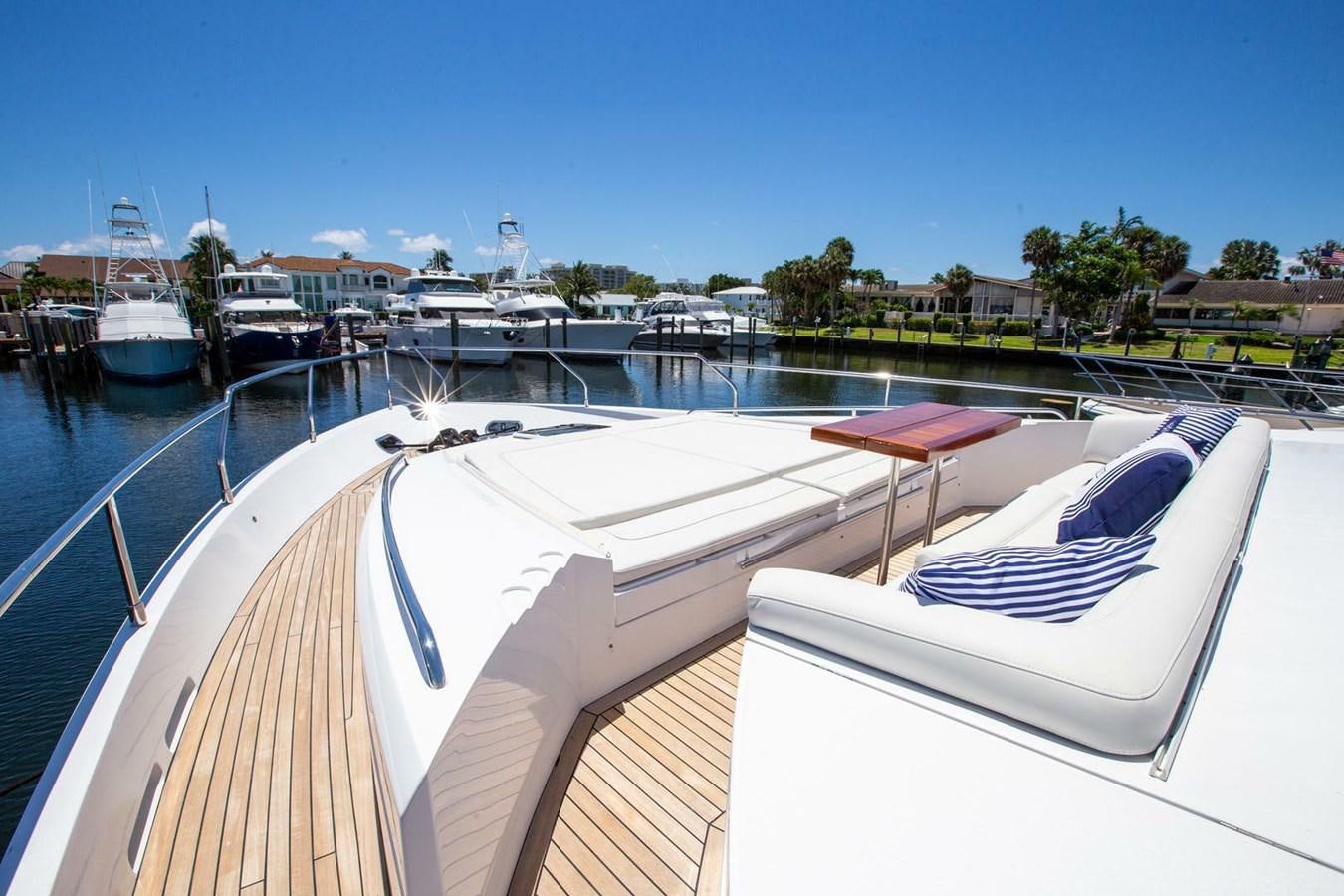 a boat on a body of water aboard ENTOURAGE Yacht for Sale