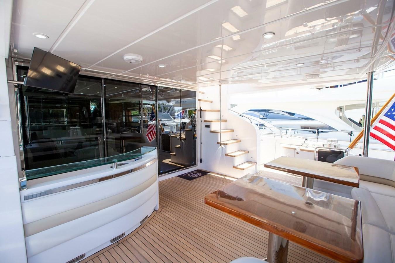 inside of a boat aboard ENTOURAGE Yacht for Sale