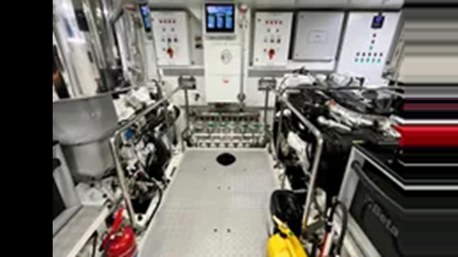 inside of a factory aboard 2017 CANTIERE DELLE MARCHE DARWIN/ATLAS Yacht for Sale