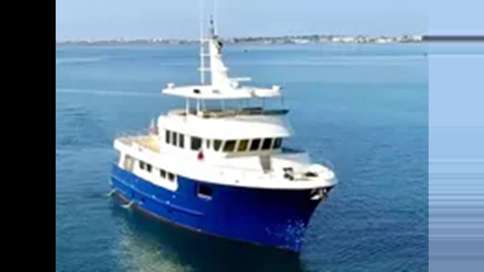 a boat on the water aboard 2018 ALLSEAS EXPEDITION Yacht for Sale