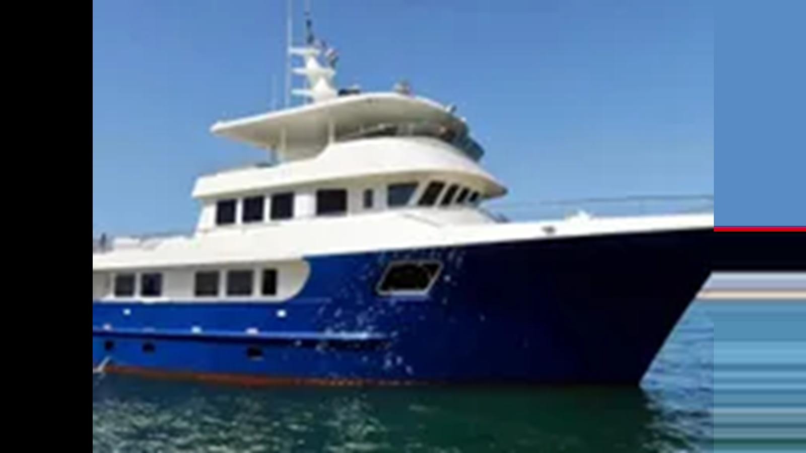 a large white boat in the water aboard 2018 ALLSEAS EXPEDITION Yacht for Sale