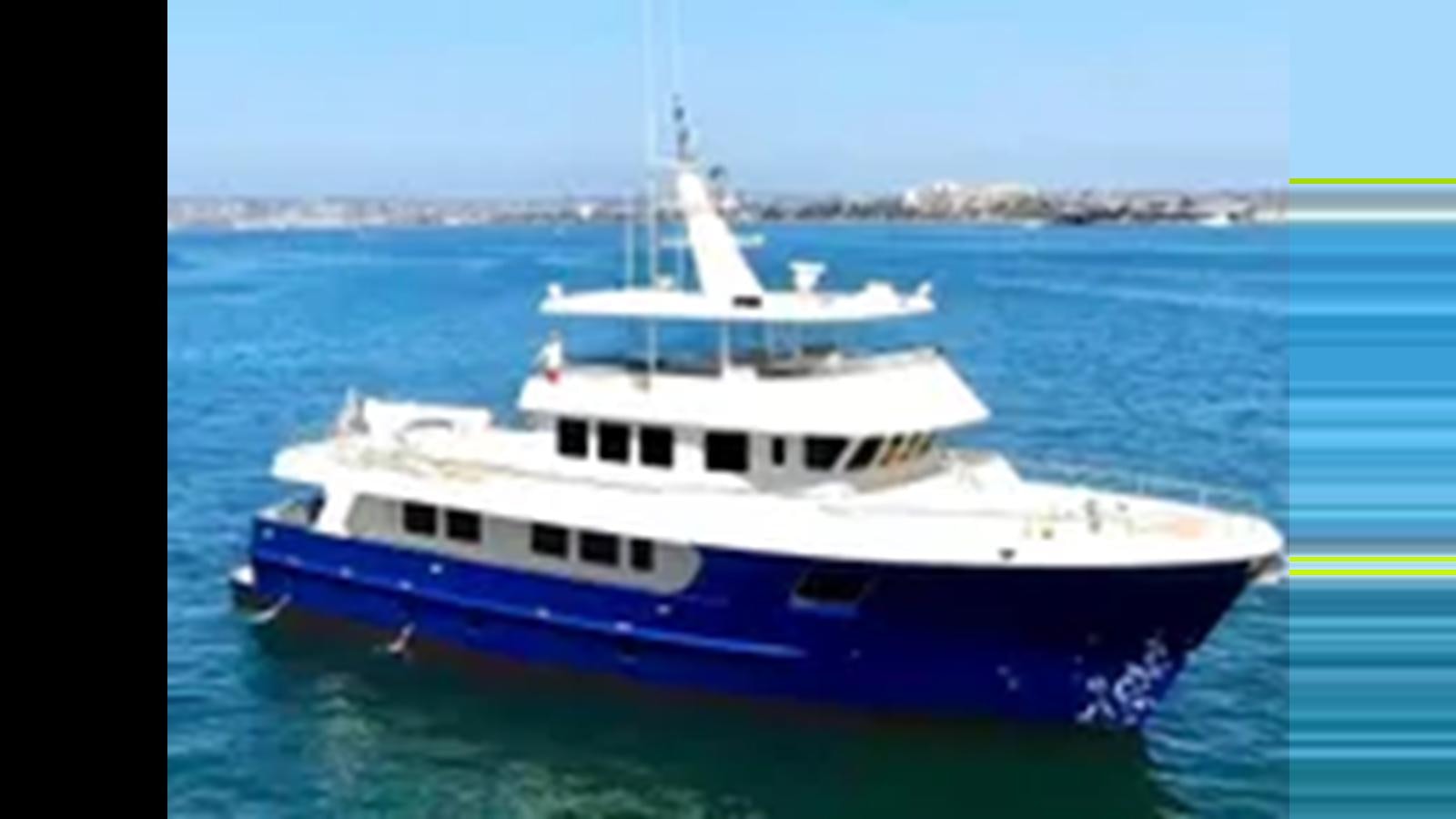 a boat on the water aboard 2018 ALLSEAS EXPEDITION Yacht for Sale
