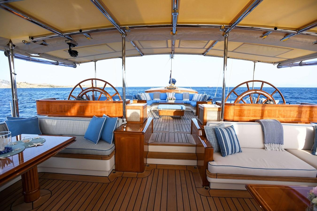 a boat on the water aboard ANNE Yacht for Sale