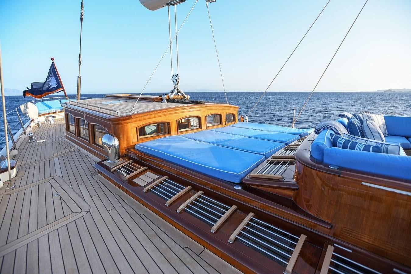 boats on a dock aboard ANNE Yacht for Sale