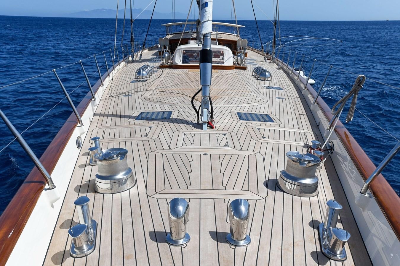 a boat on the water aboard ANNE Yacht for Sale