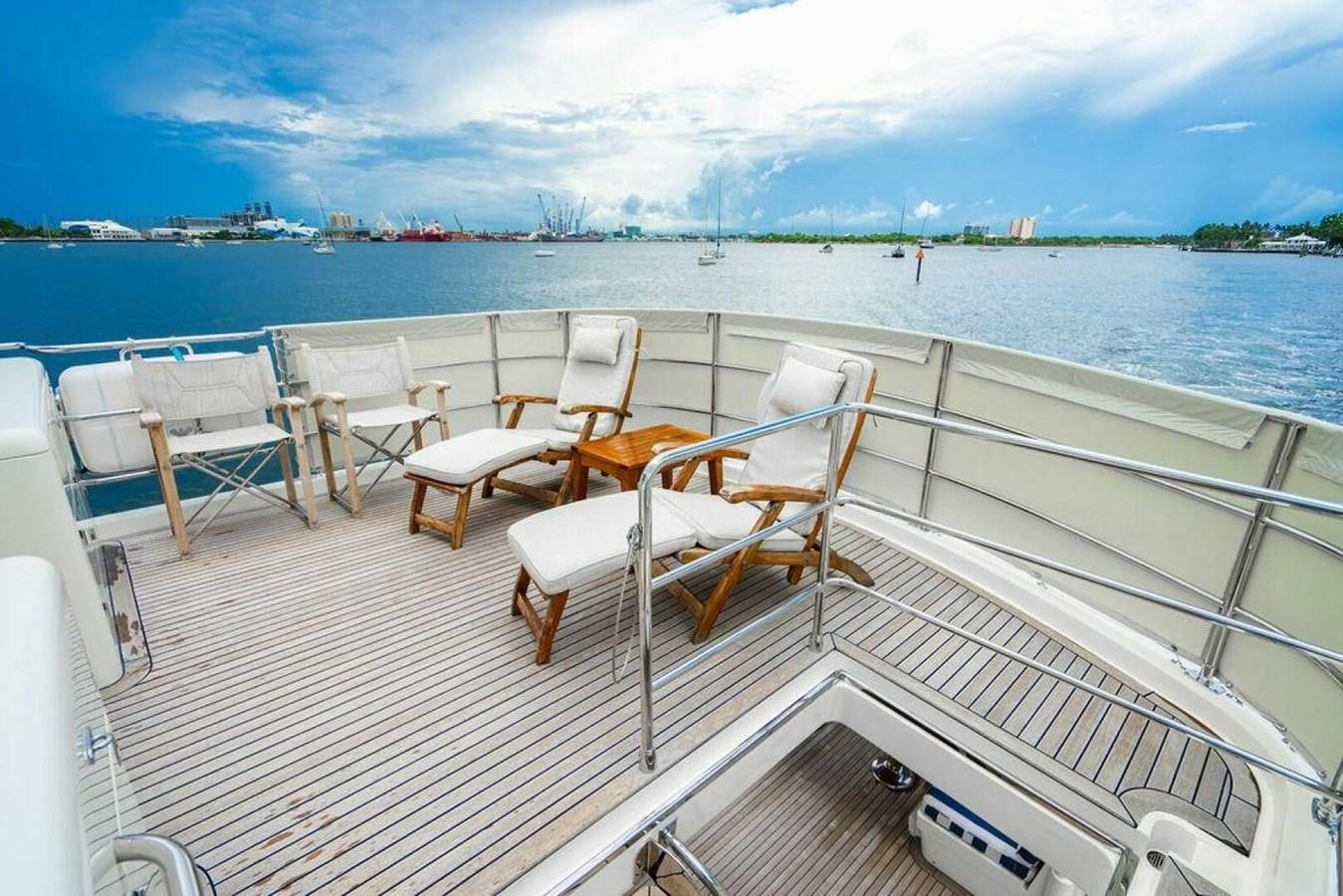 a boat on the water aboard PHOEBE Yacht for Sale
