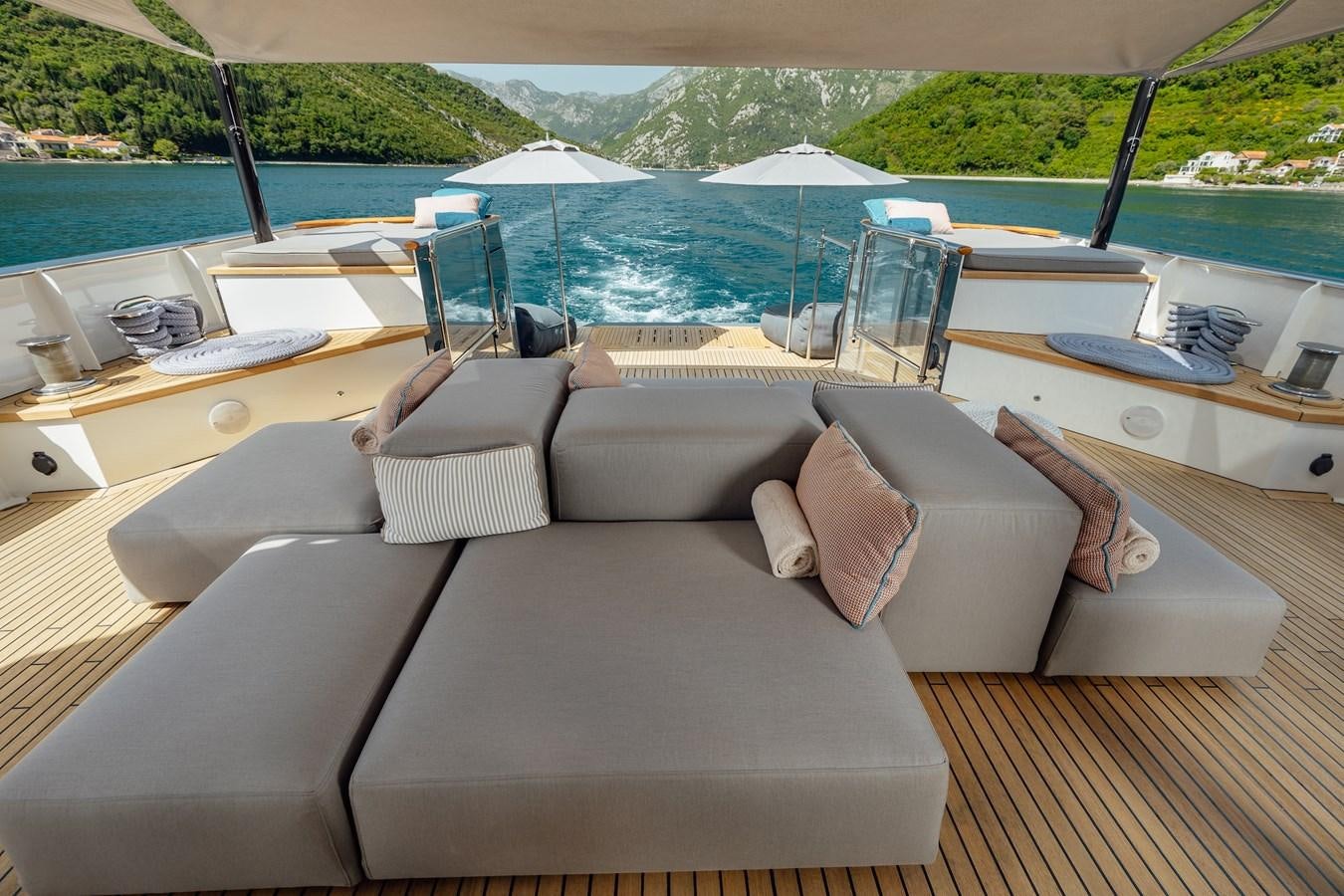 a boat on the water aboard ZULU Yacht for Sale