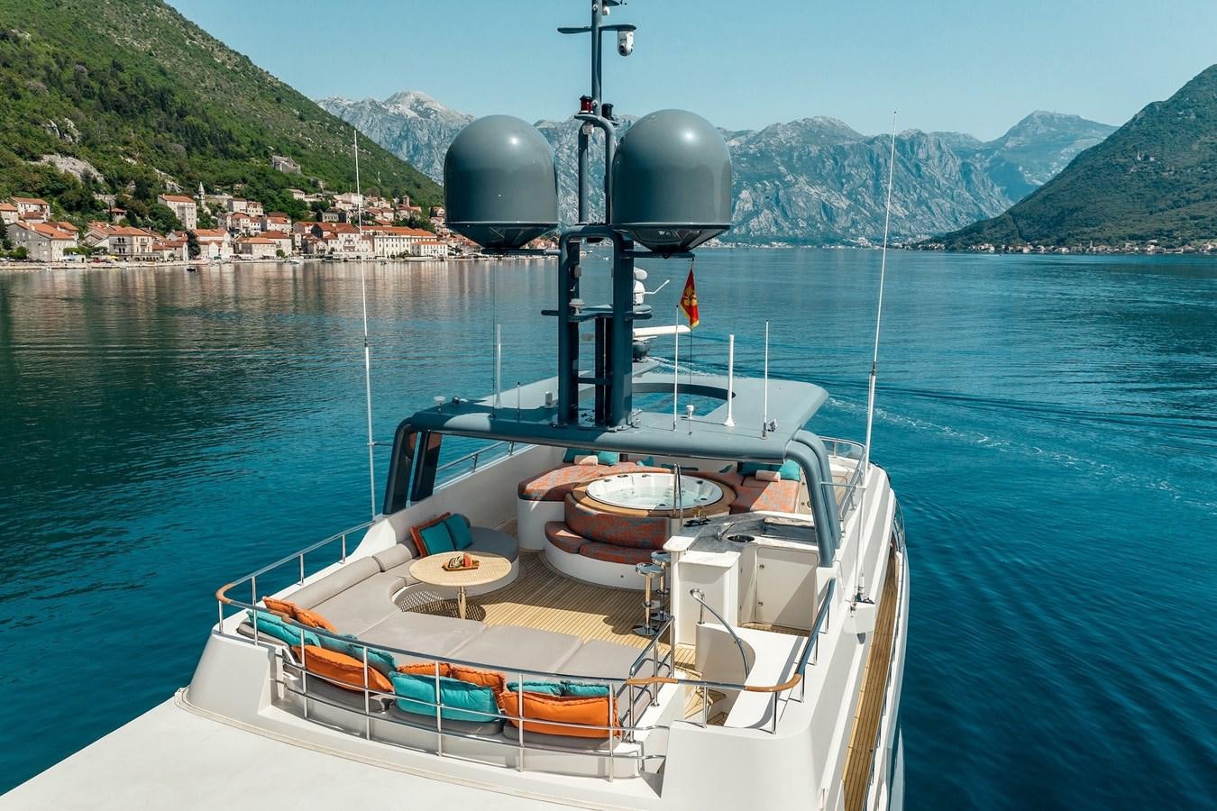 a boat on the water aboard ZULU Yacht for Sale