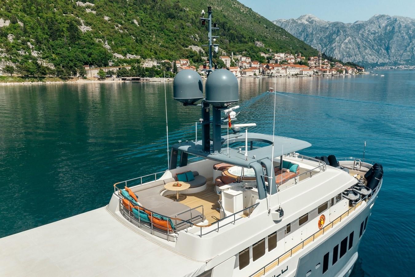 a boat on the water aboard ZULU Yacht for Sale