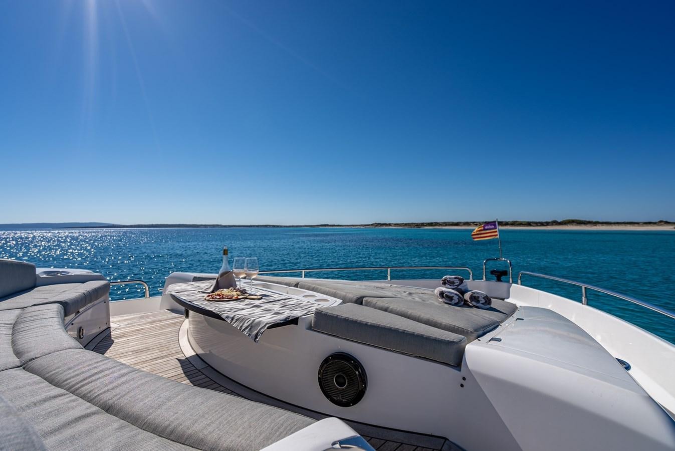 a boat on the water aboard MOZZ II Yacht for Sale