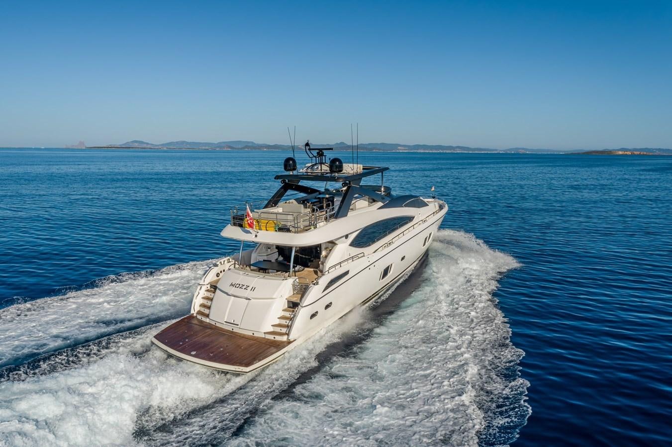 a boat on the water aboard MOZZ II Yacht for Sale