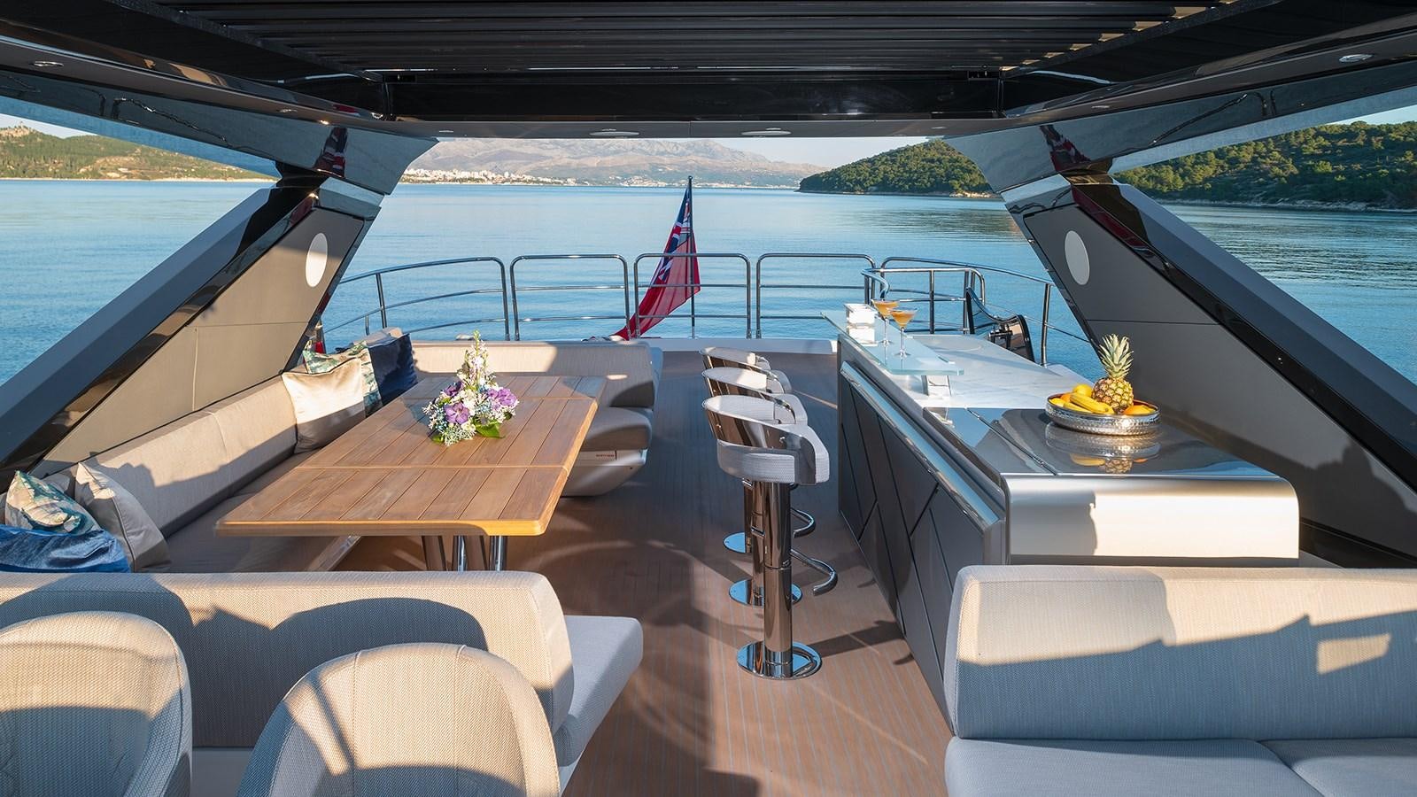 a boat on the water aboard MOWANA Yacht for Sale