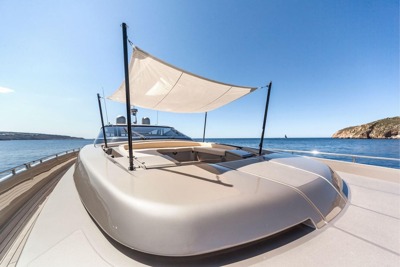 a boat on a beach aboard MINE Yacht for Sale