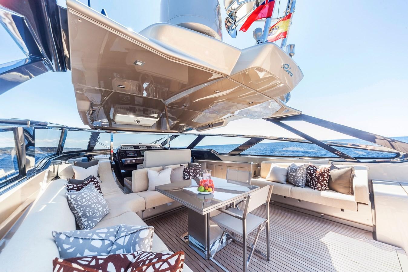 a boat in the water aboard MINE Yacht for Sale