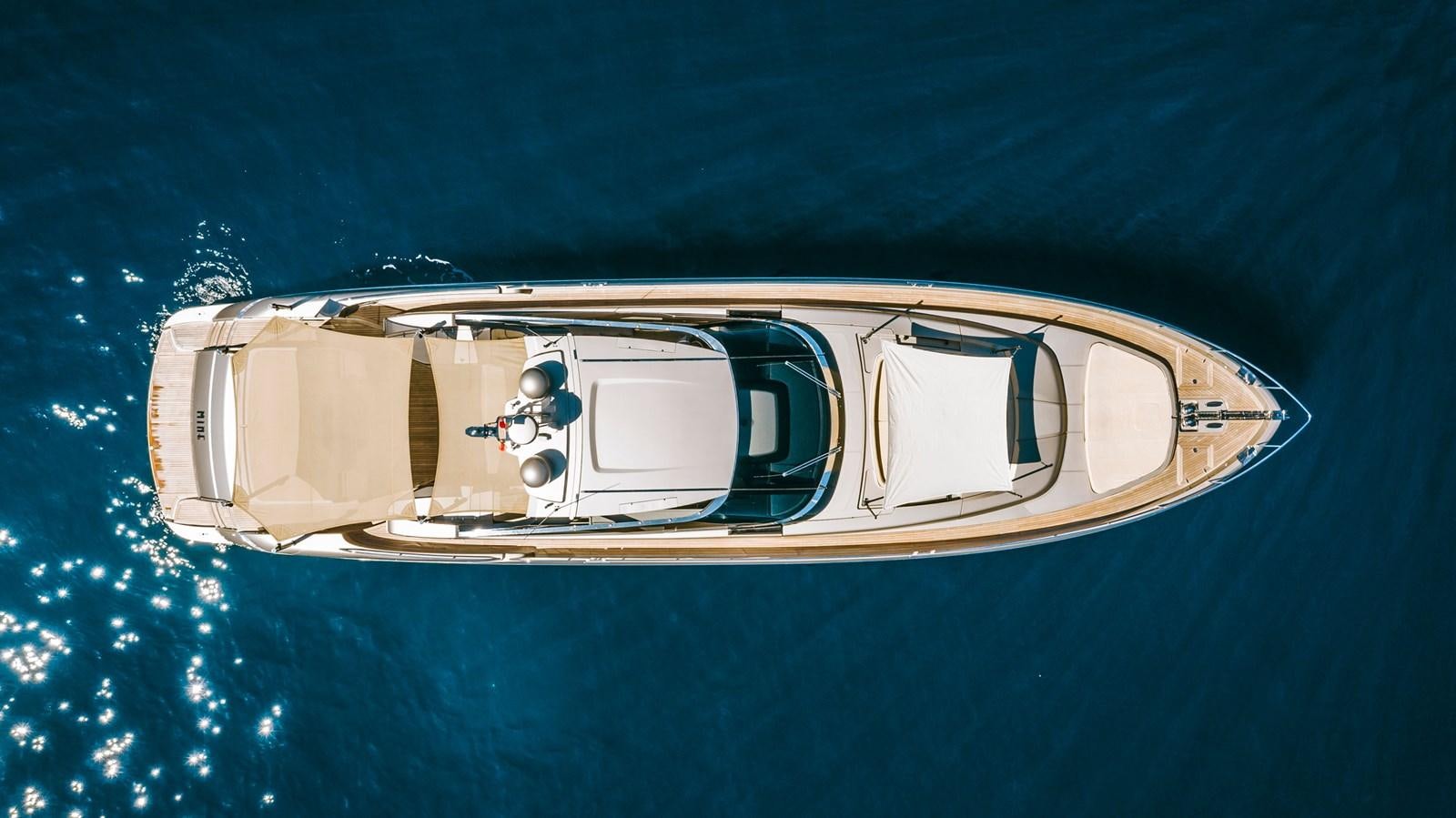 a boat in the water aboard MINE Yacht for Sale