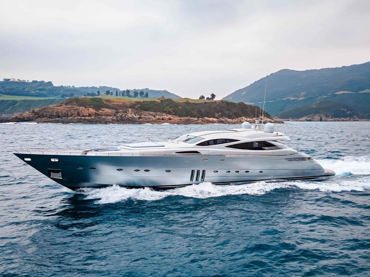 a boat on the water aboard GAMMA Yacht for Sale
