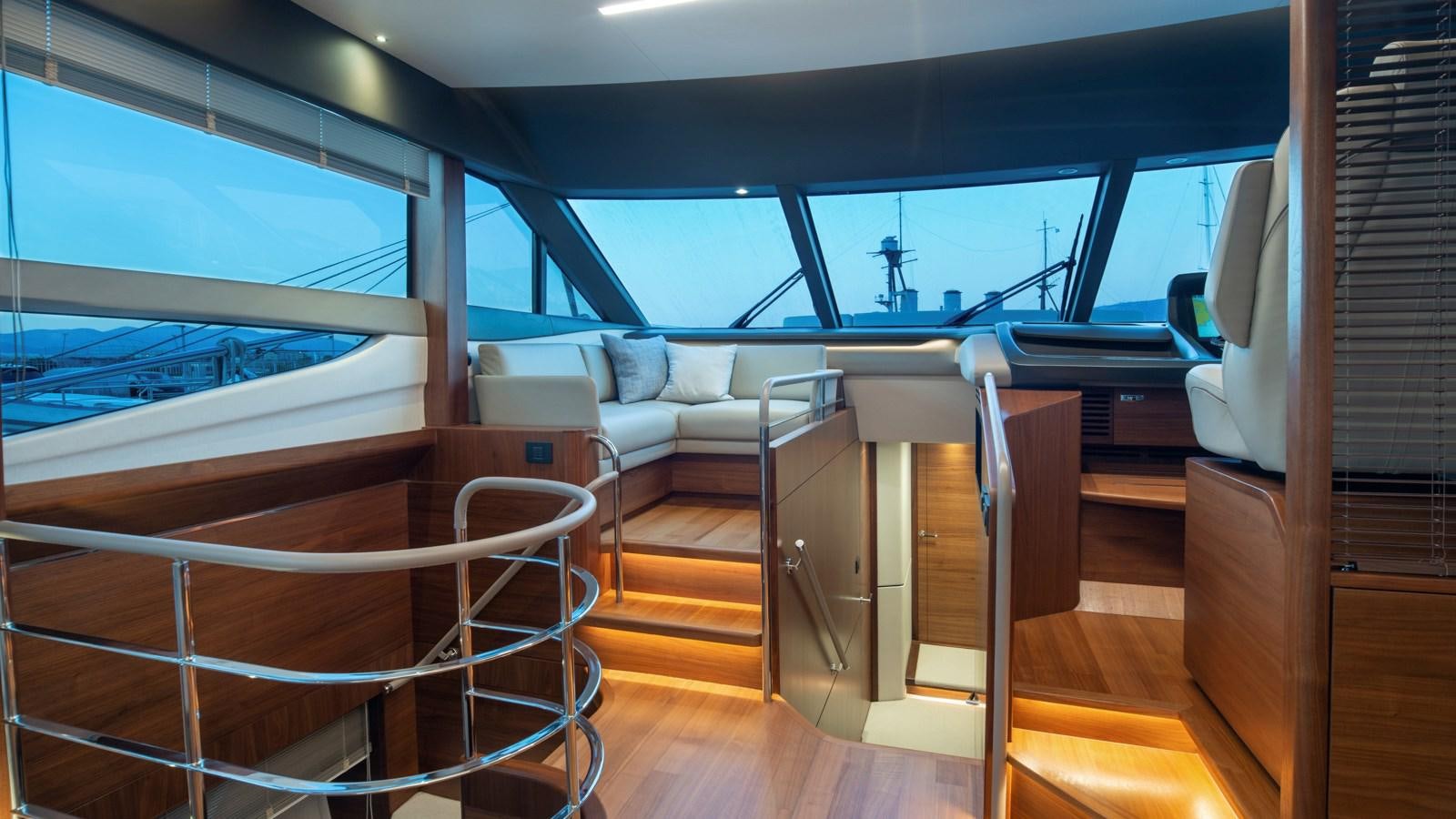 inside of a boat aboard SERENATA Yacht for Sale